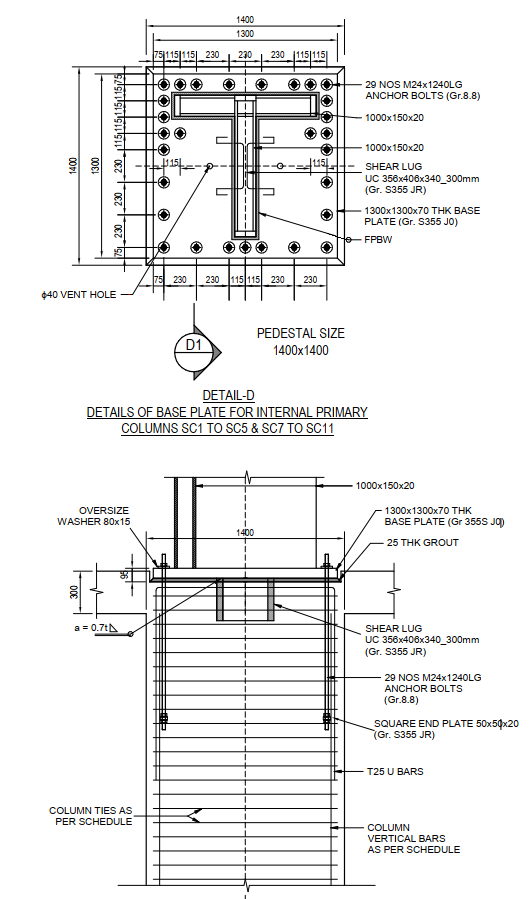Revit model — full roof